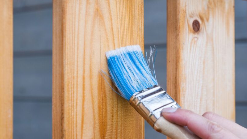 How To Paint Over Stain Wood At Home