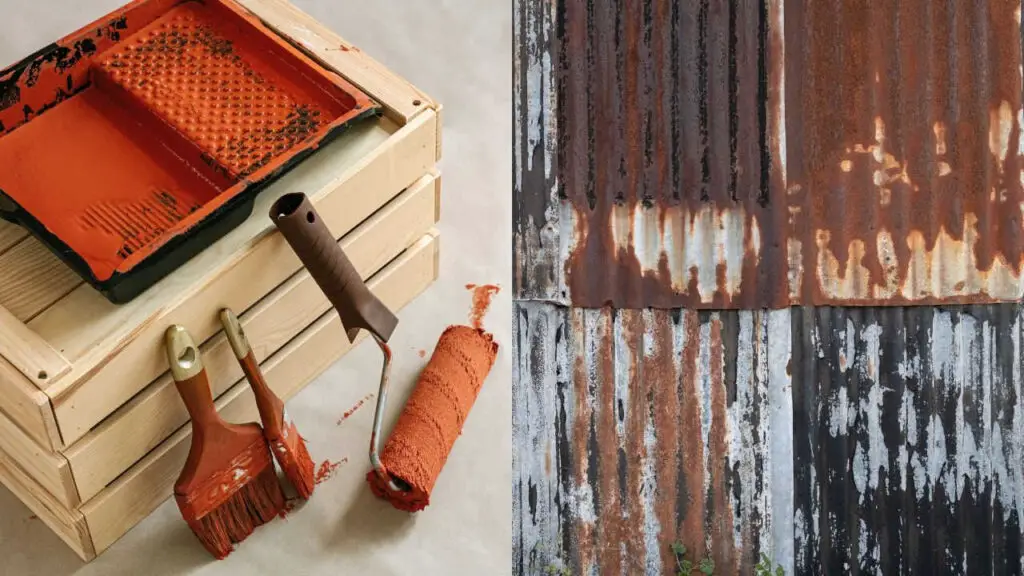 How to Paint Over Rust Metal