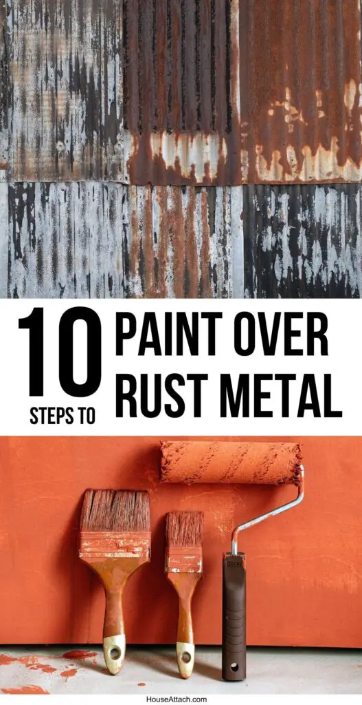 paint over rust metal