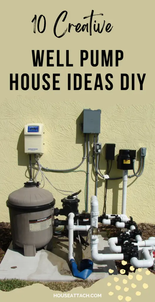 well pump house ideas diy