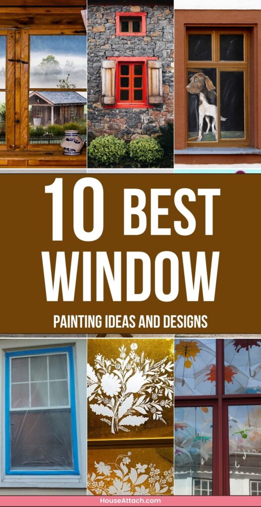 window painting ideas and designs