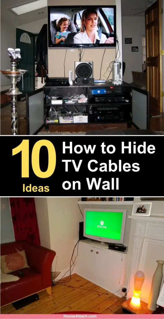 How to Hide TV Cables on Wall