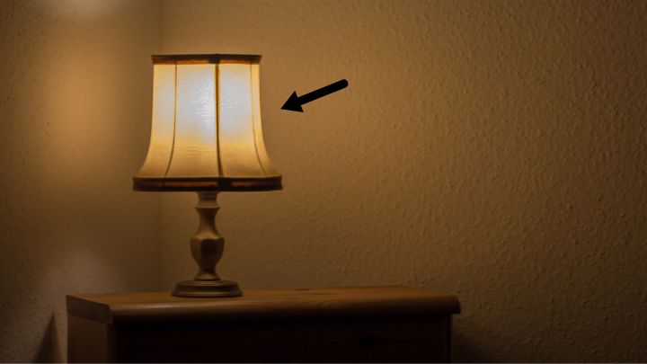 Lampshade of a lamp