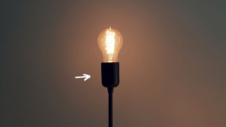 Socket of a lamp