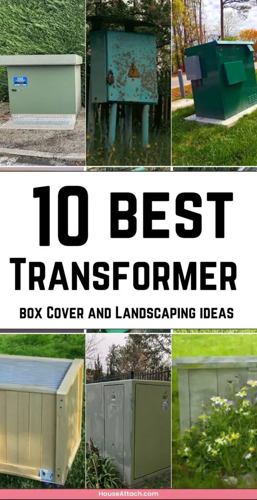 Transformer box Cover and Landscaping ideas