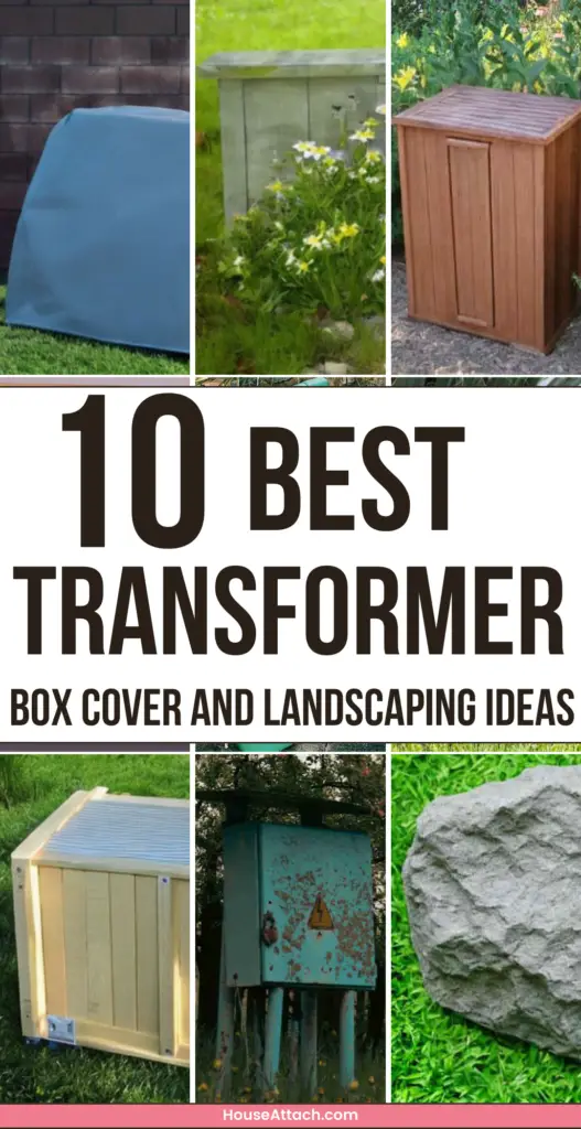 Transformer box Cover and Landscaping ideas