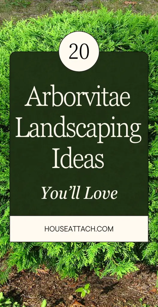 Arborvitae Landscaping Ideas