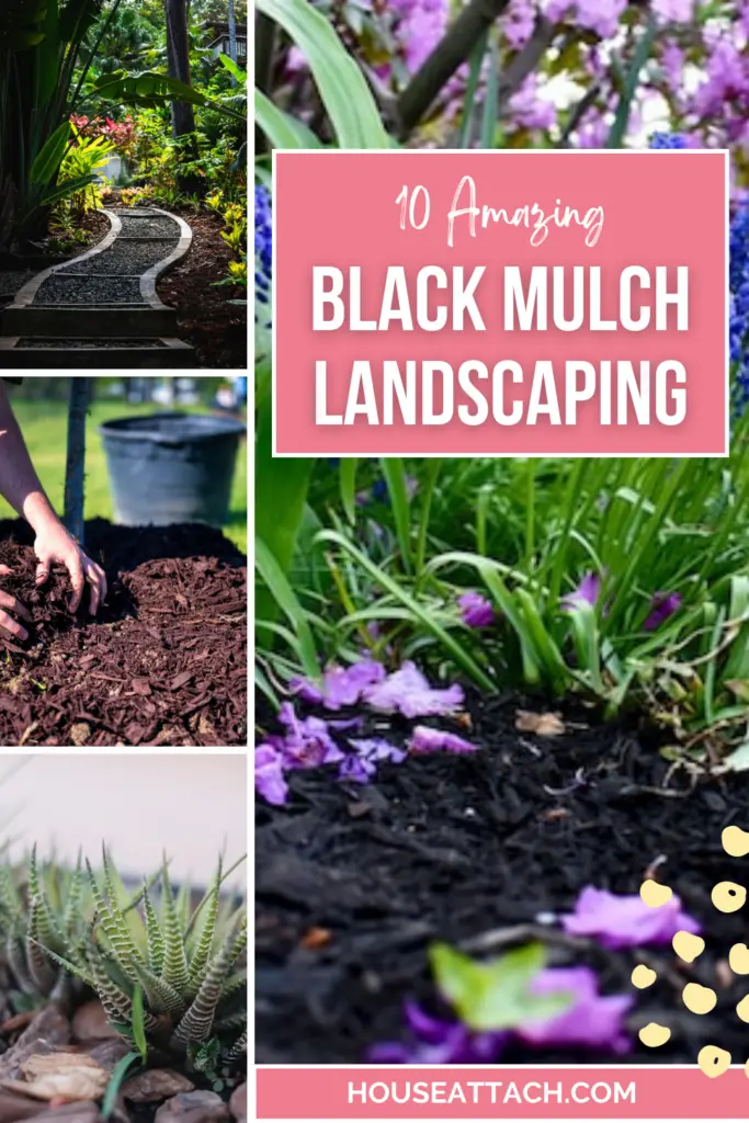Black Mulch Landscaping