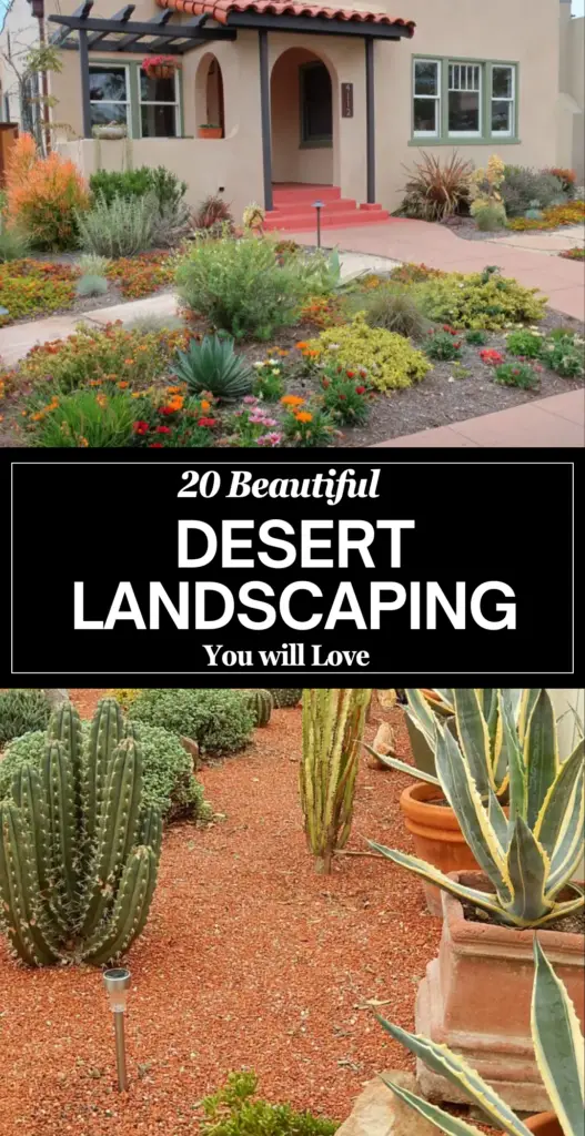Desert landscaping 1