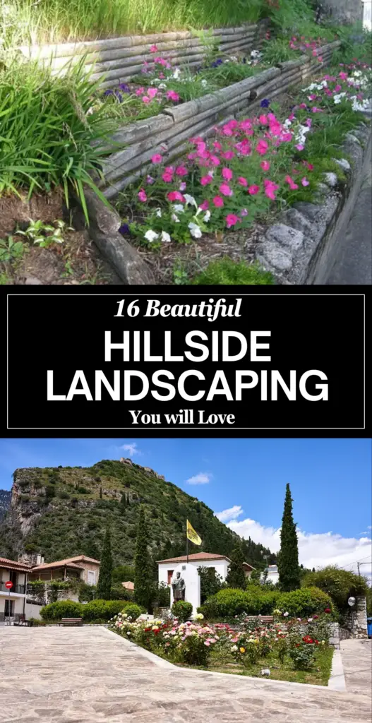 Hillside landscaping