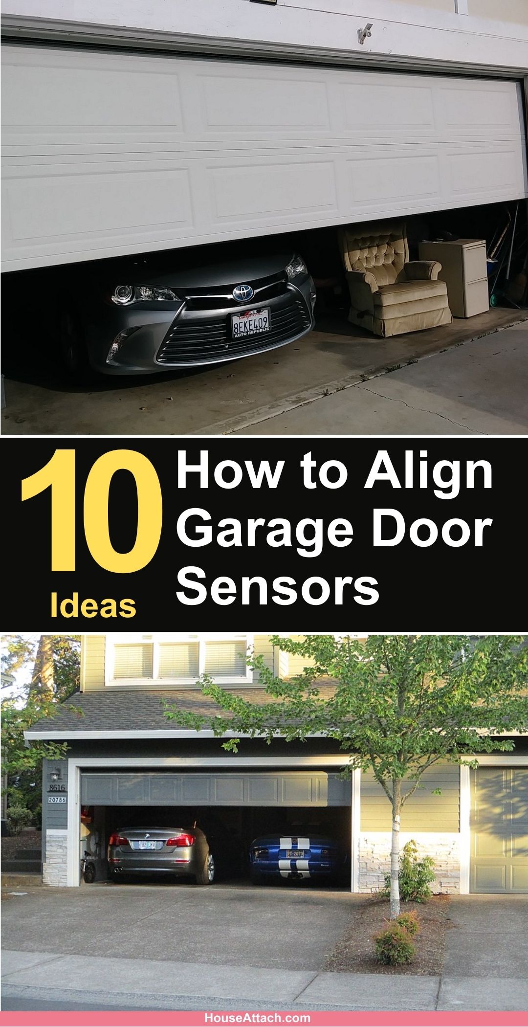 How to Align Garage Door Sensors (Safely)