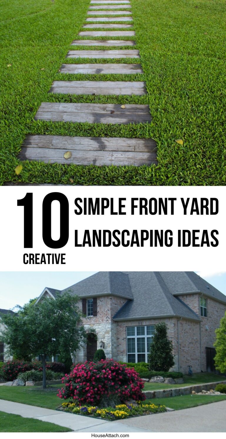 10 Cheap Simple Front Yard Landscaping Ideas