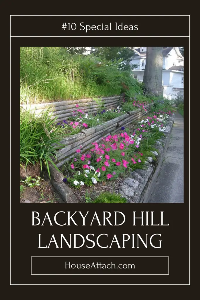 backyard hill landscaping