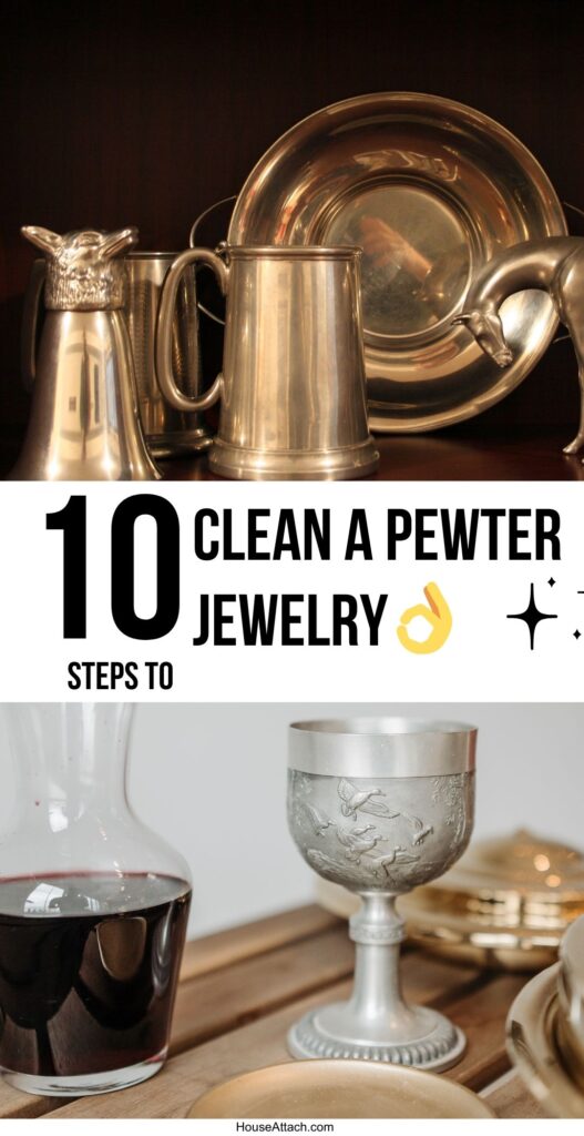 clean a pewter jewelry
