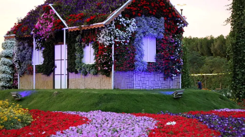flower bed cottage