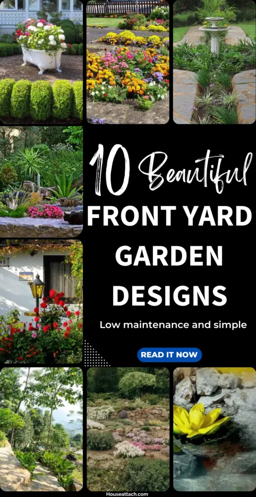 front yard garden design ideas