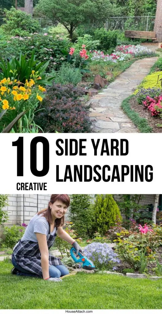 side yard landscaping