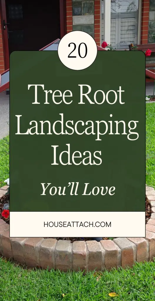 tree root landscaping ideas