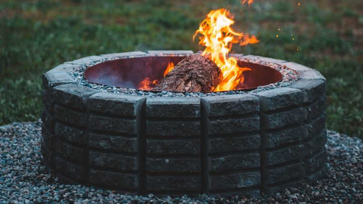 Build a Stone Paved Patio around the fire pit