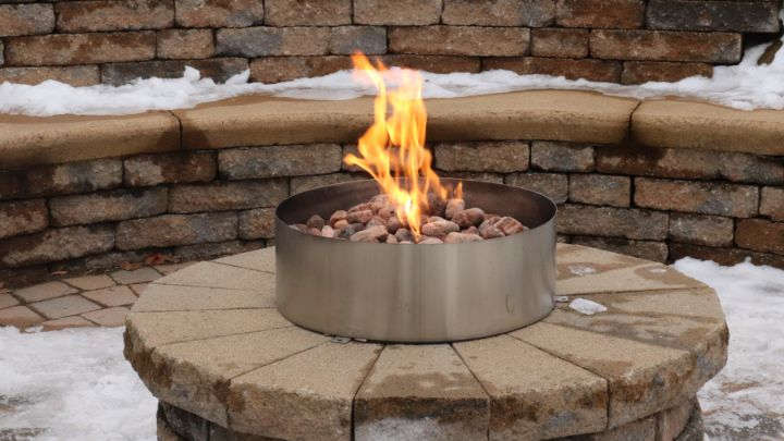 Gain an Elevated Fire Pit