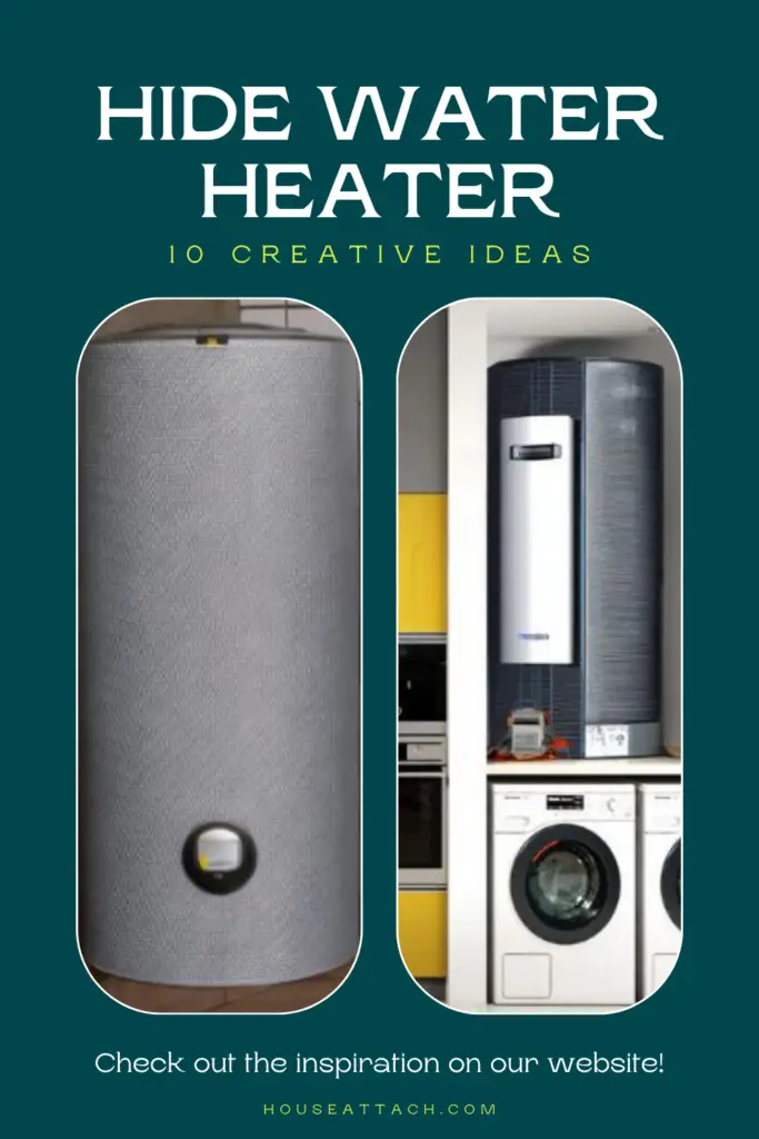 Hide water heater
