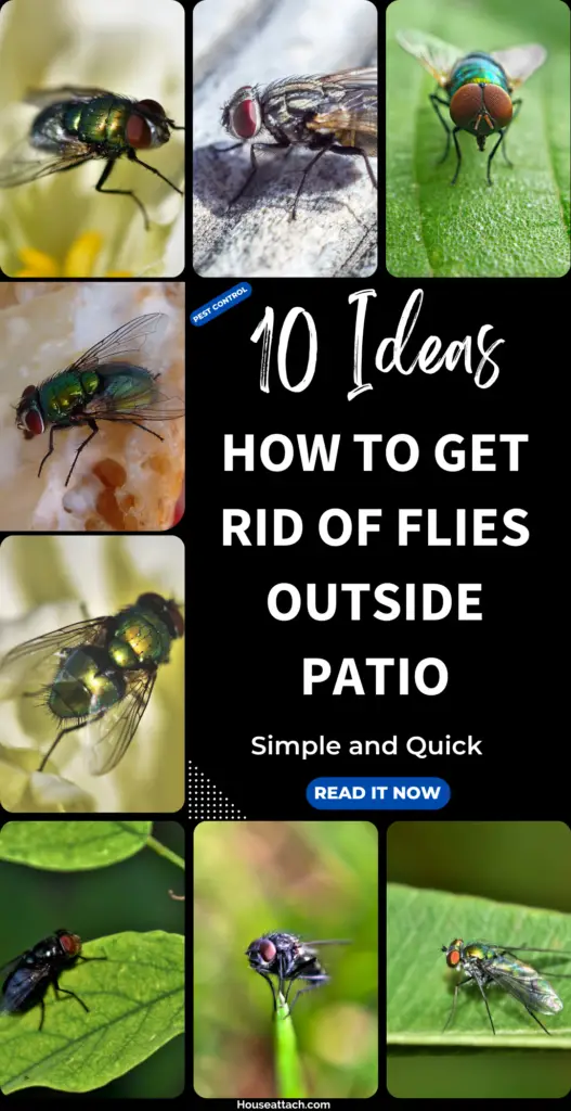 How to Get rid of Flies Outside Patio