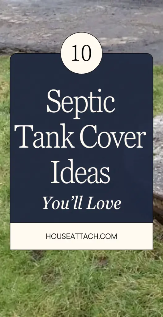 Septic Tank Cover Ideas 1