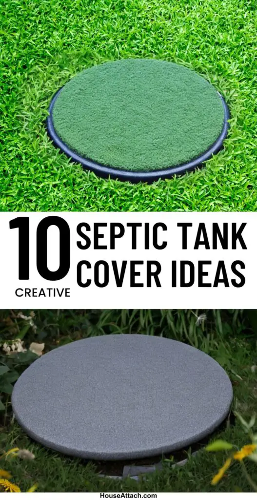 Septic tank cover ideas 2