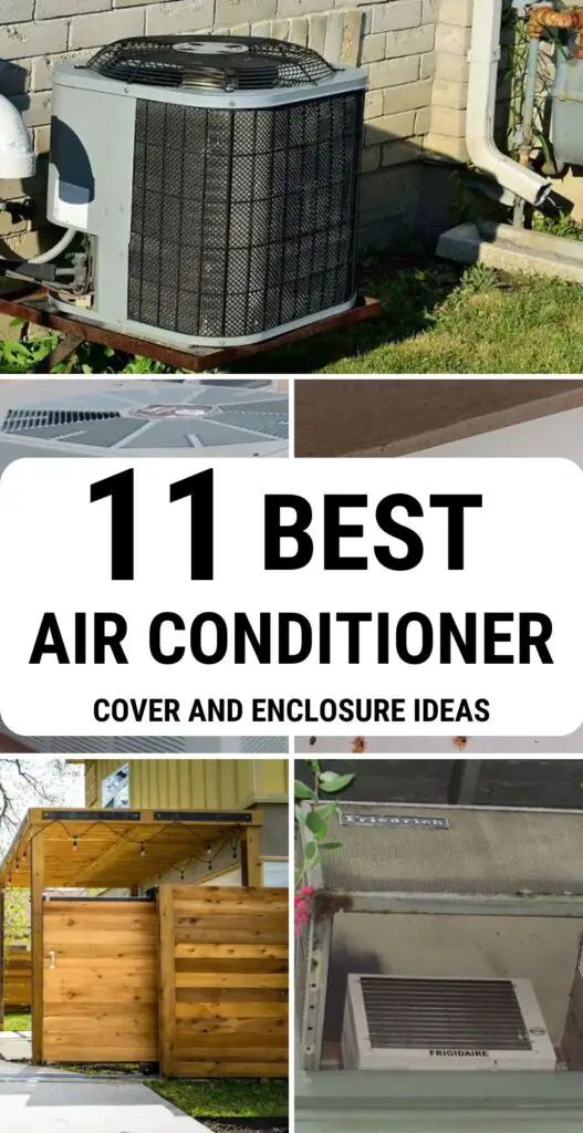 air conditioner Cover and enclosure ideas 1
