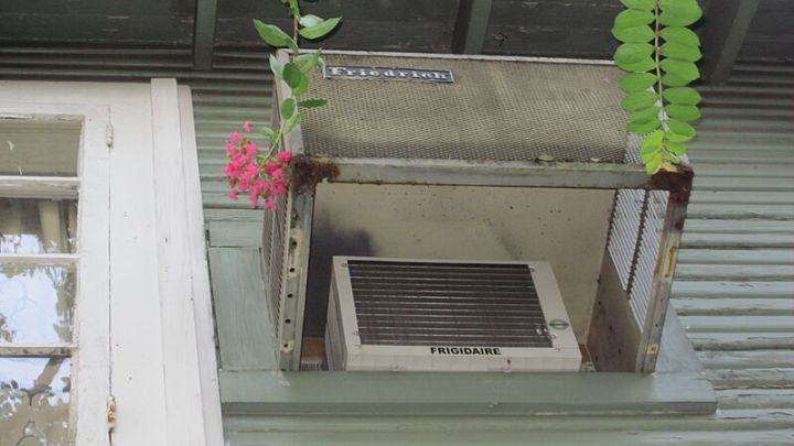 air conditioner on the roof