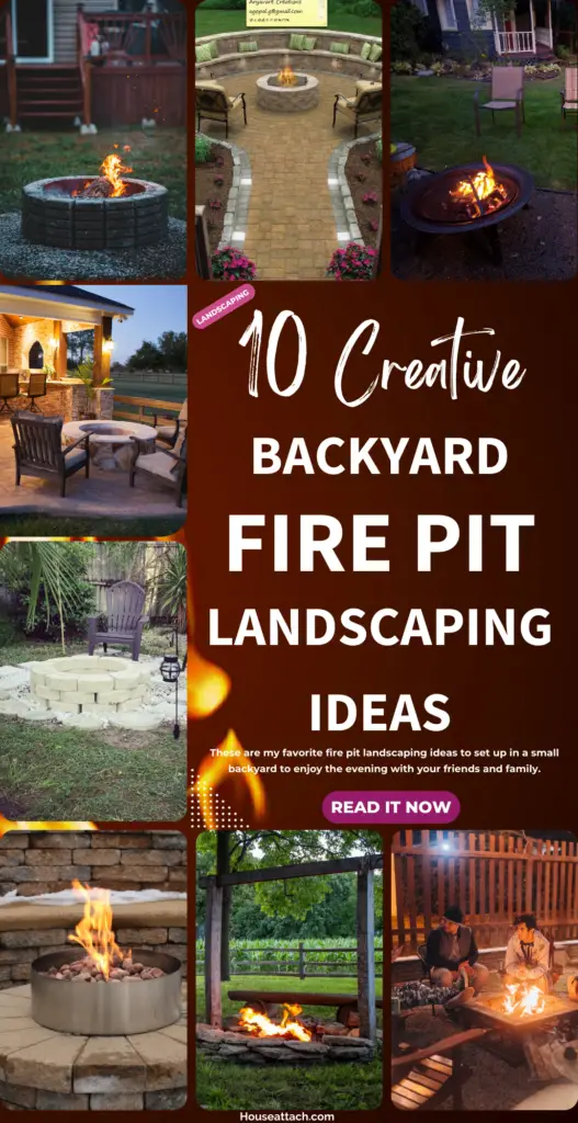 backyard fire pit landscaping ideas