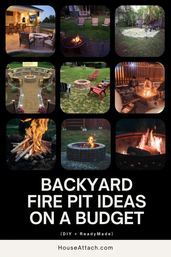 fire pit ideas backyard on a budget