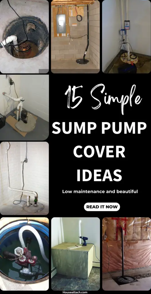 sump pump cover and enclosure ideas 1