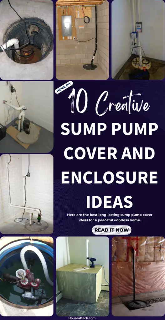 sump pump cover and enclosure ideas
