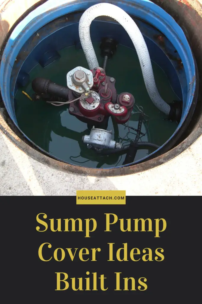 sump pump cover ideas built ins