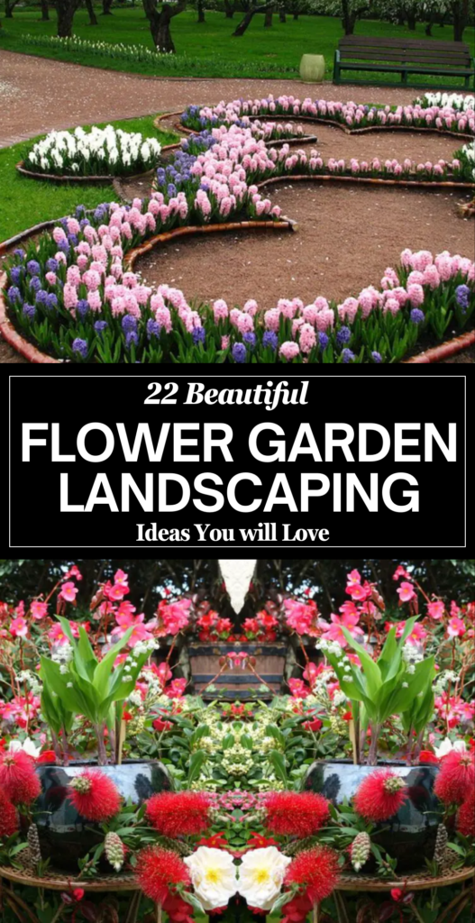 Flower garden landscaping 1