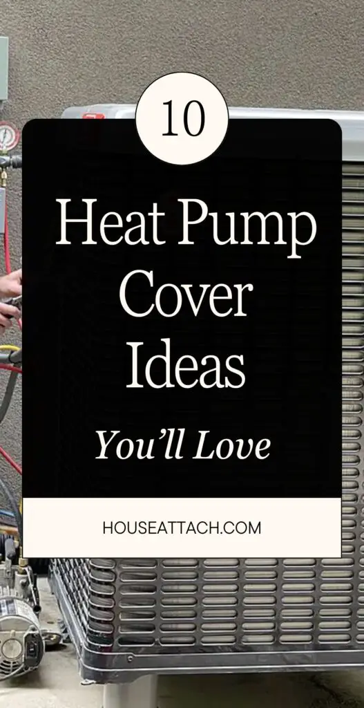 Heat Pump Cover Ideas