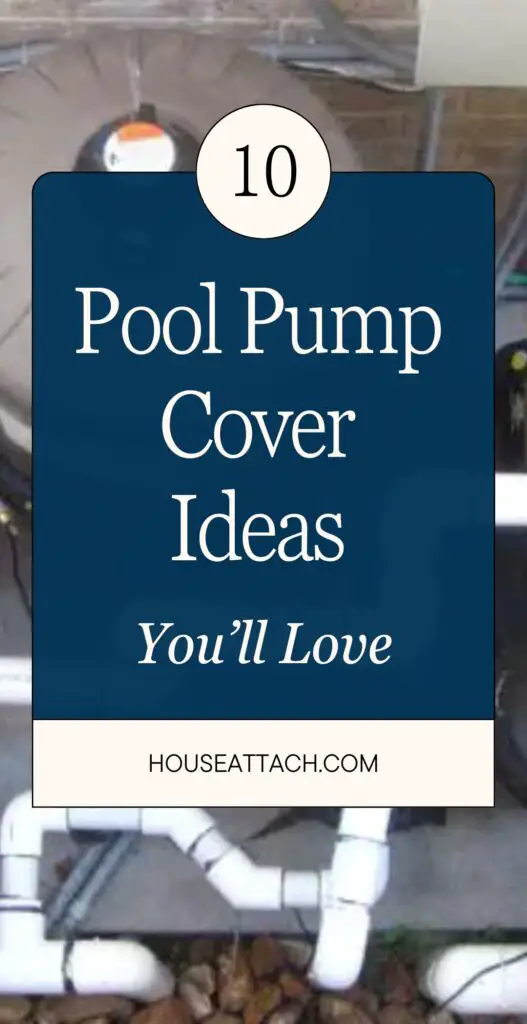 Pool Pump Cover Ideas 1