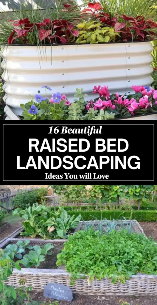 Raised bed landscaping 1