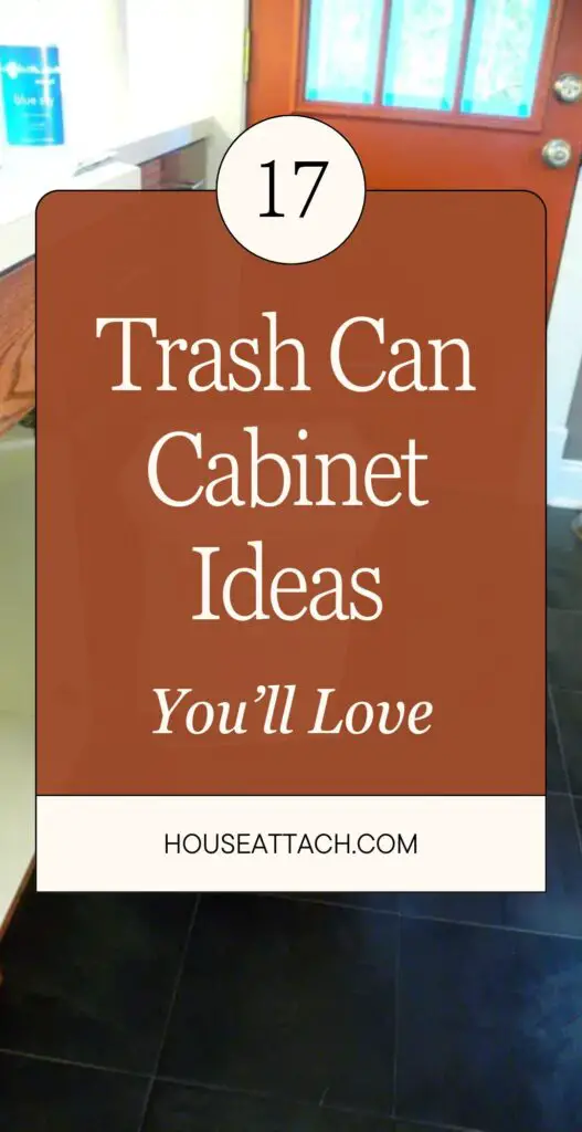 Trash Can Cabinet Ideas