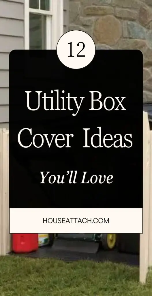 Utility Box Cover Ideas 1