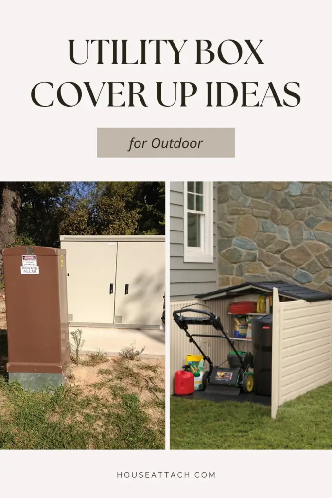 Utility box cover up ideas