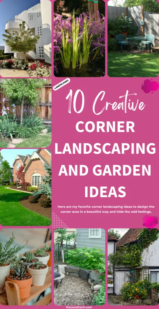 backyard corner landscaping and garden ideas