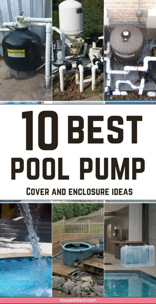 pool pump Cover and enclosure ideas