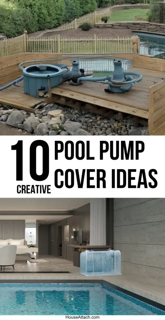 pool pump cover ideas