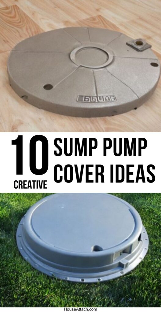 sump pump cover ideas