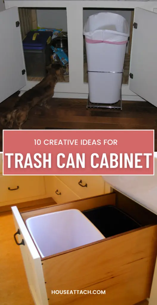 trash can cabinet