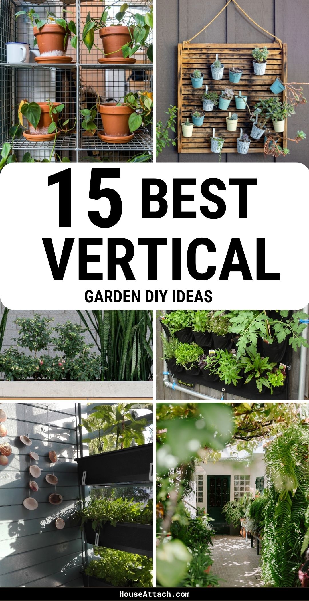 15 Creative Vertical Garden Ideas