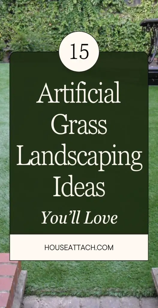 Artificial Grass Landscaping Ideas