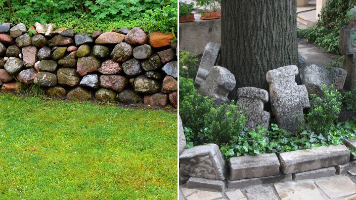 Design Your Landscape Area with Creative Bricks and Stones